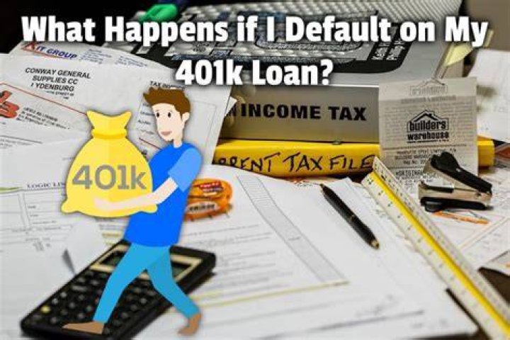 What happens to your 401k if you default on a loan?