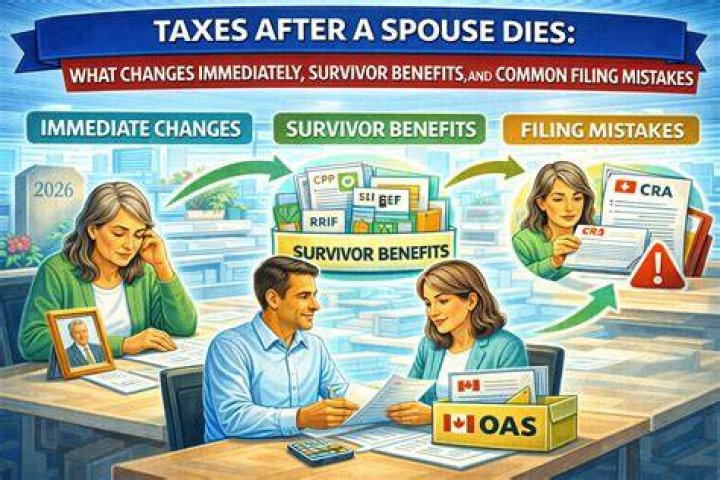 What happens to your taxes if your spouse dies?