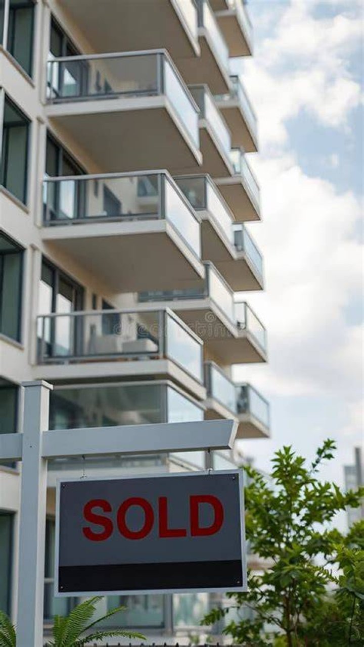 What happens when an apartment building is sold?