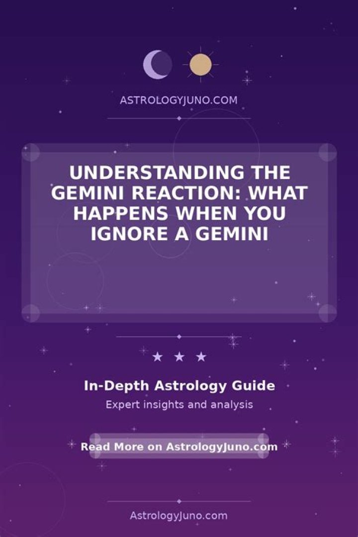 What happens when you cheat on a Gemini?