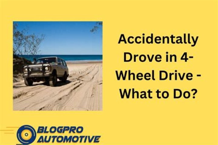 What happens when you drive in 4 wheel drive on dry pavement?