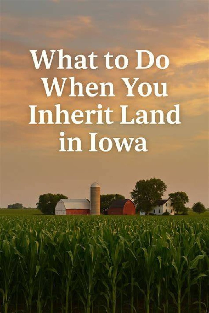 What happens when you inherit land from a family member?
