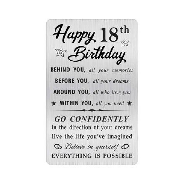 What happens when your 18 years old?