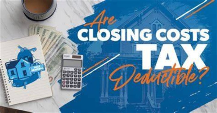 What house purchase costs are tax deductible?