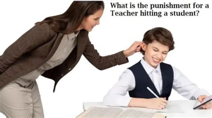 What if a teacher hits a student?