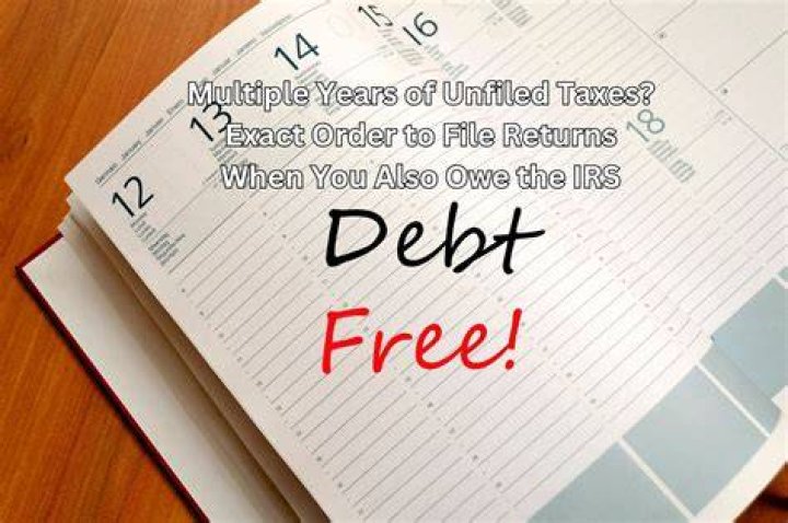 What if I owe taxes for multiple years?