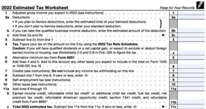 What if my estimated tax payment is late?