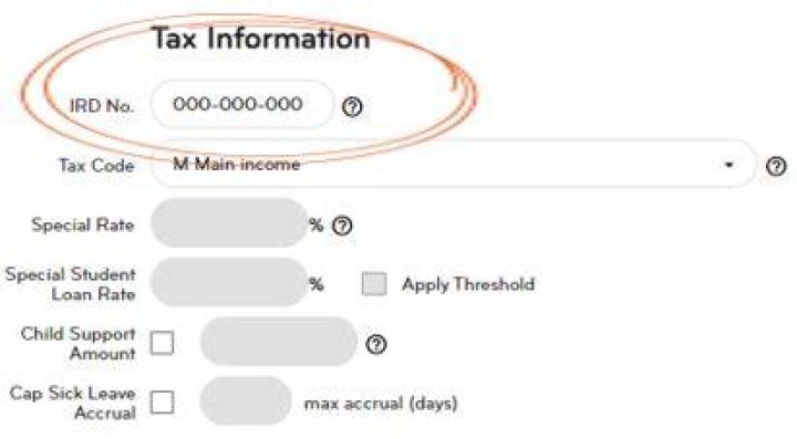 What if my IRD number is only 8 digits?