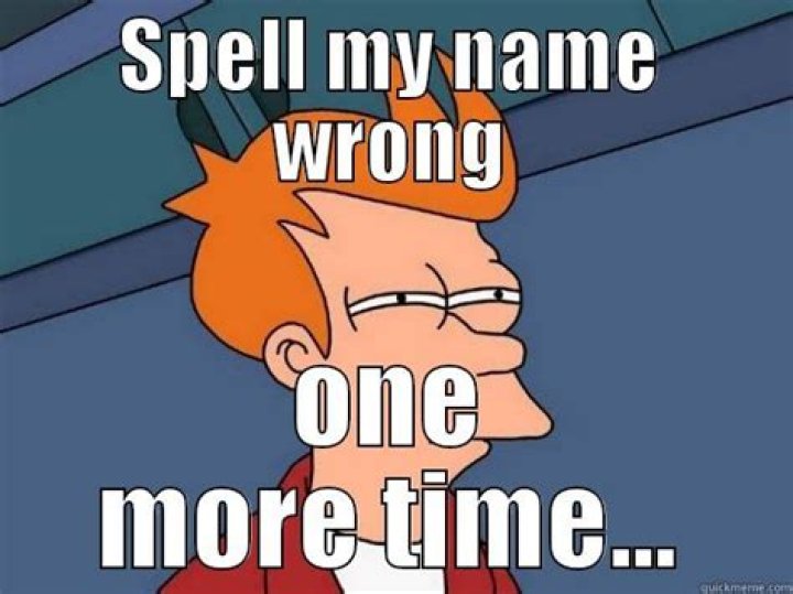 What if my name is spelled wrong on my tax return?