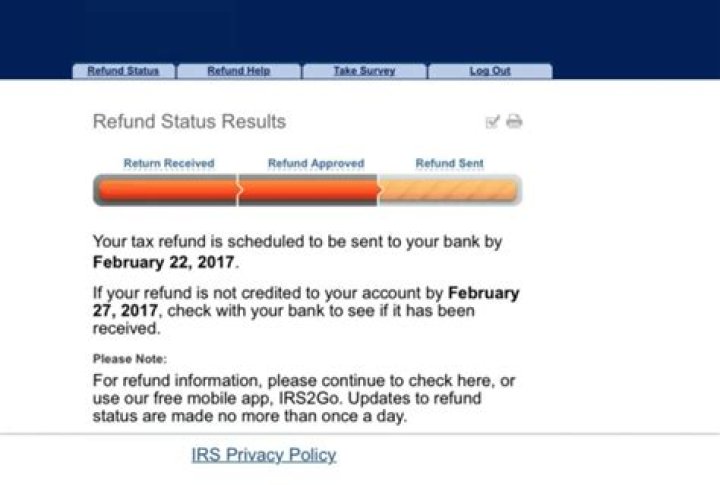 What information do I need to check my refund status?
