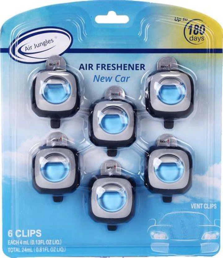 What ingredients are in car air freshener?