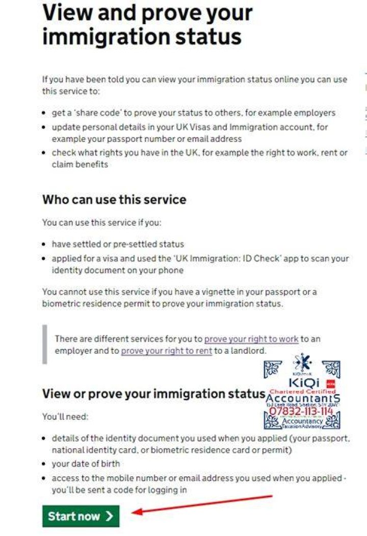 What is a 1 immigration status?