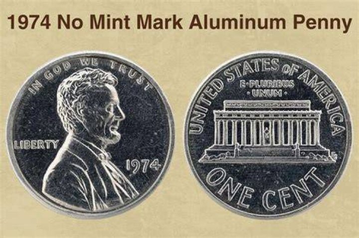 What is a 1974 D aluminum penny worth?
