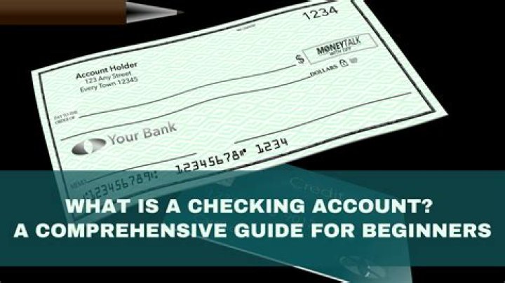 What is a checking payment?