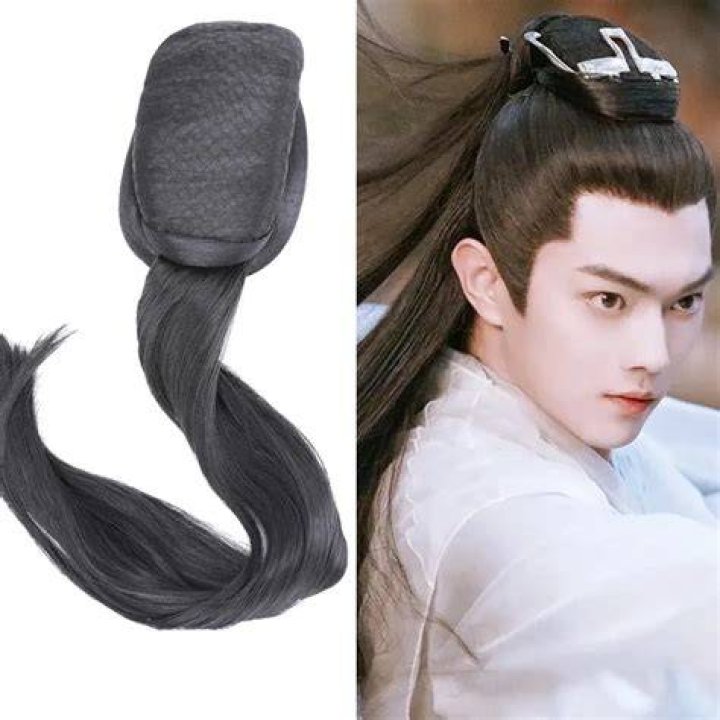 What is a Chinese man's ponytail called?