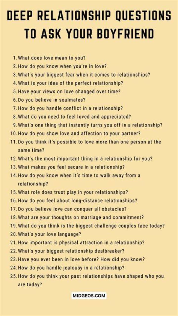 What is a deep relationship?