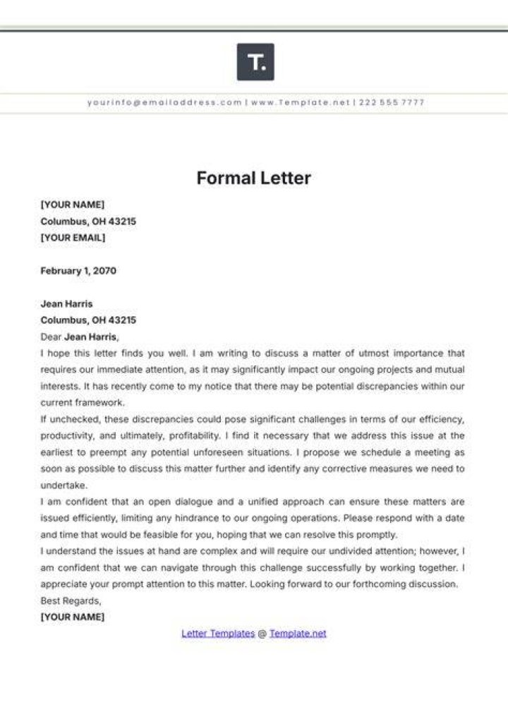 What is a formal document?