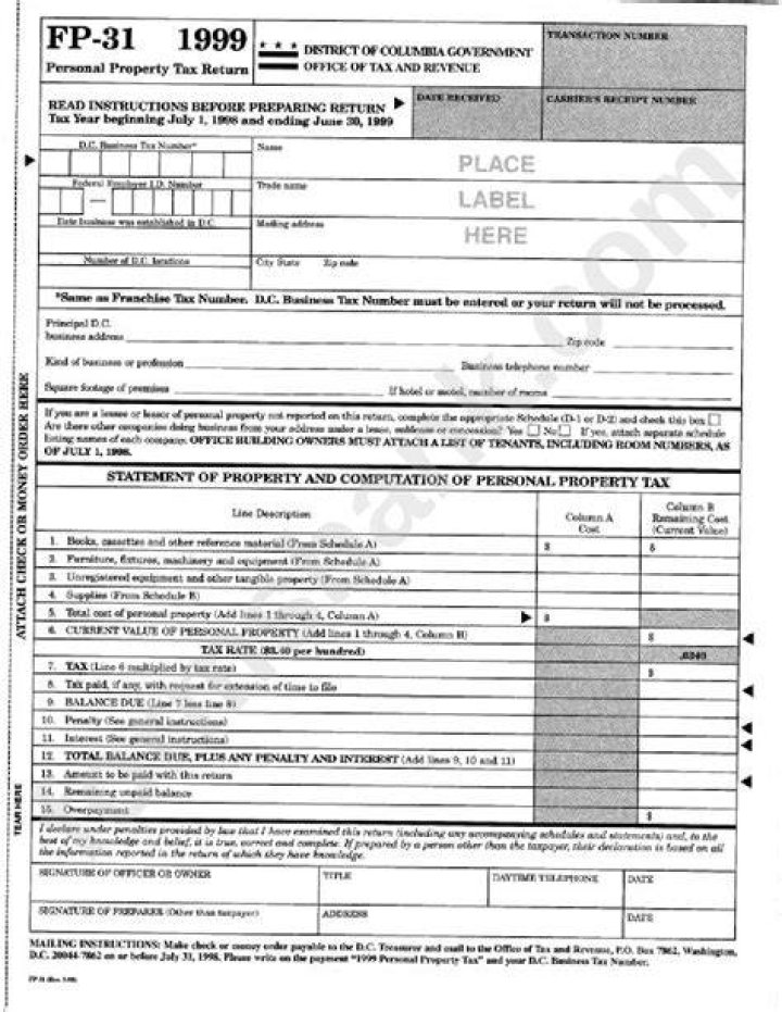 What is a FP return?