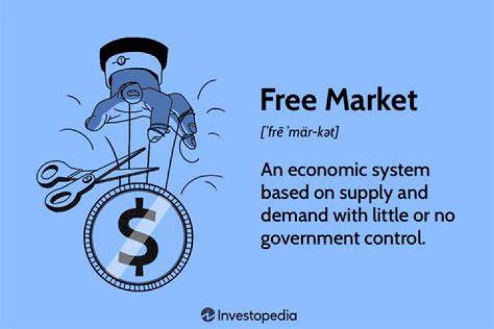 What is a free market econ quizlet?