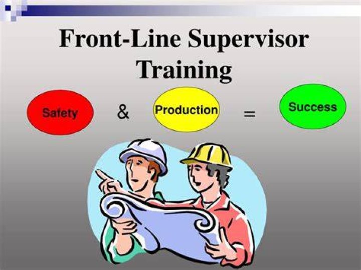 What is a front line supervisor?