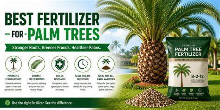 What is a good fertilizer for palm trees?