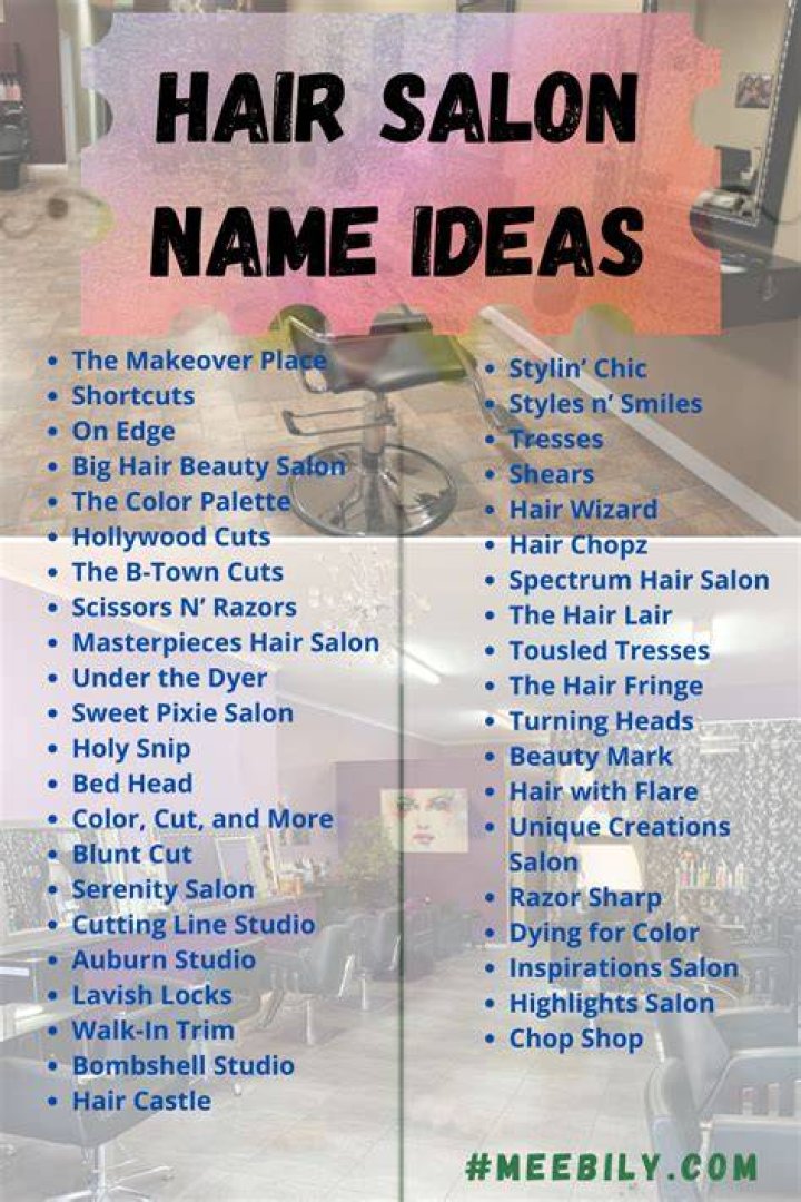 What is a good name for a beauty salon?