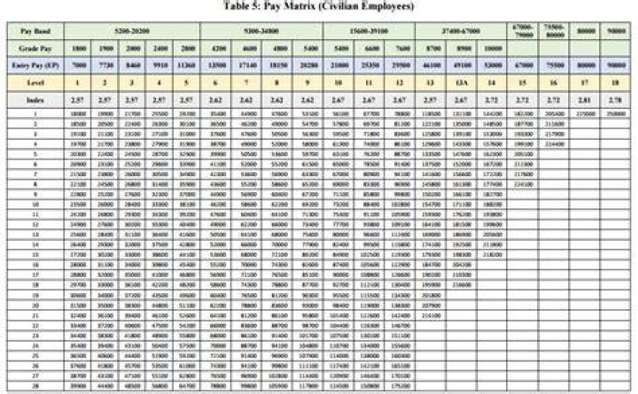 What is a government pay grade?