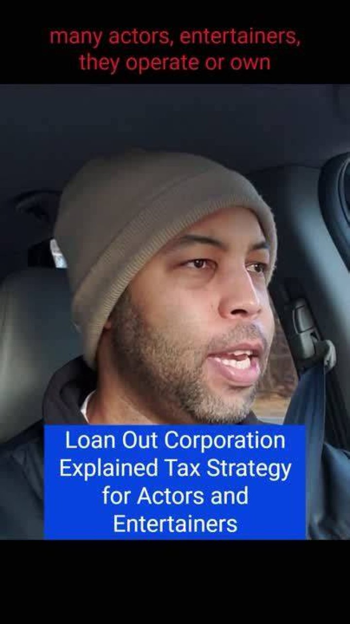 What is a loan out company for actors?