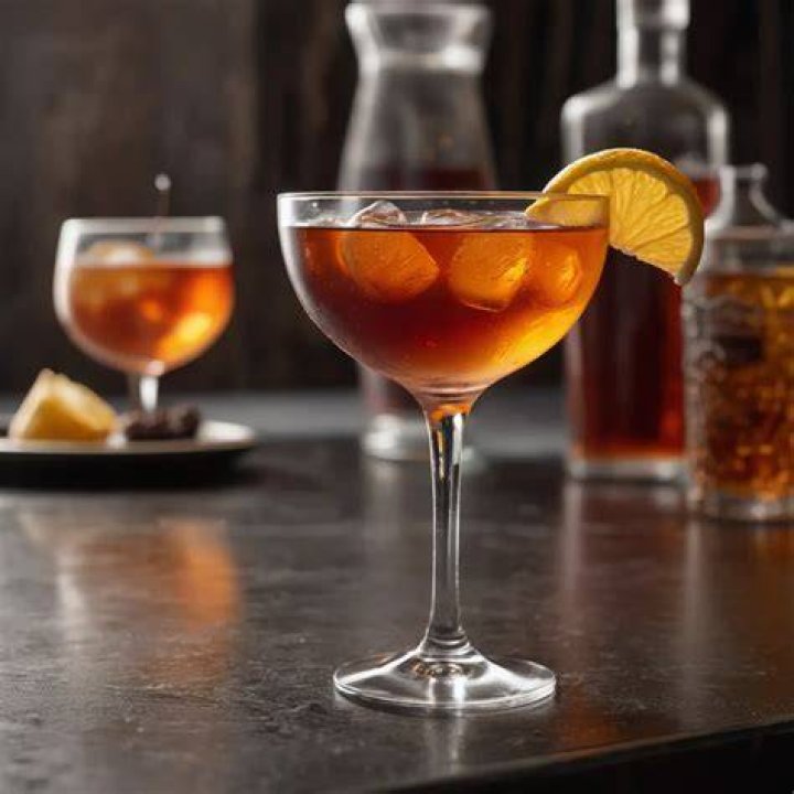 What is a Manhattan straight up?