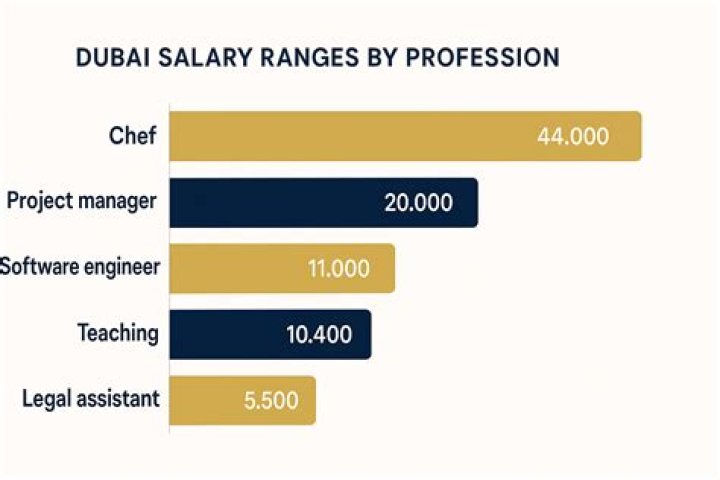 What is a normal salary in Dubai?