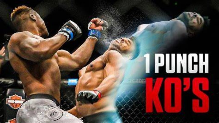 What is a one punch knockout?