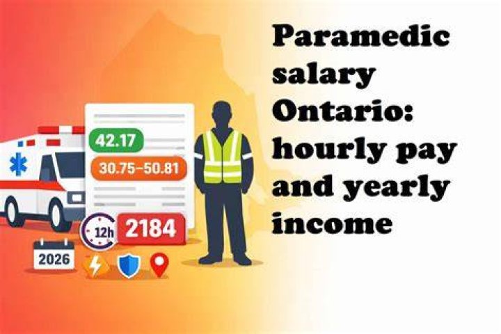 What is a paramedic salary in Ontario?