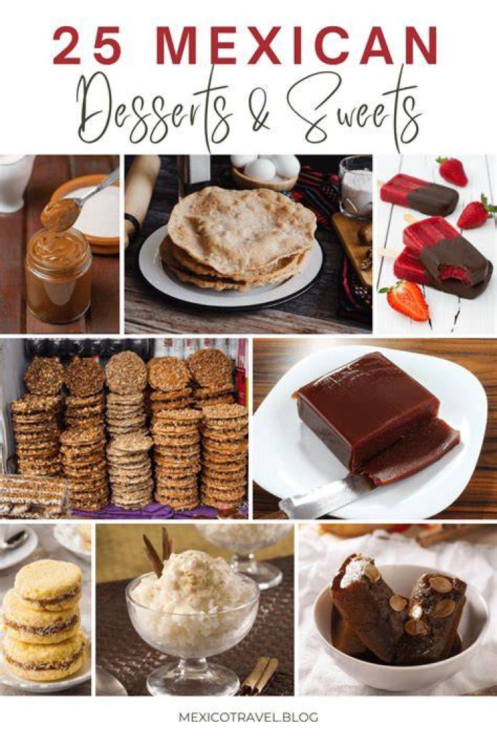 What is a popular dessert in Mexico?