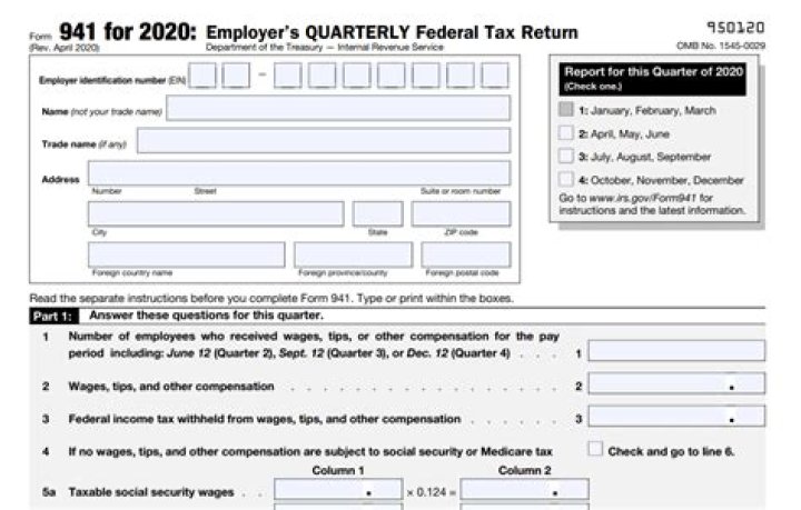 What is a q2 941?