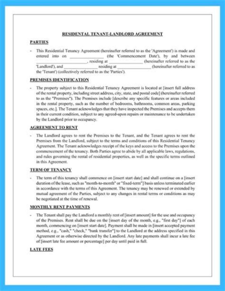 What is a replacement tenancy agreement?