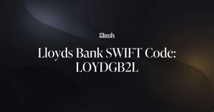 What is a SWIFT code Lloyds TSB UK?
