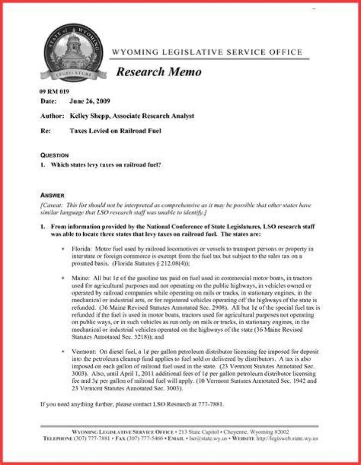 What is a tax research memo?