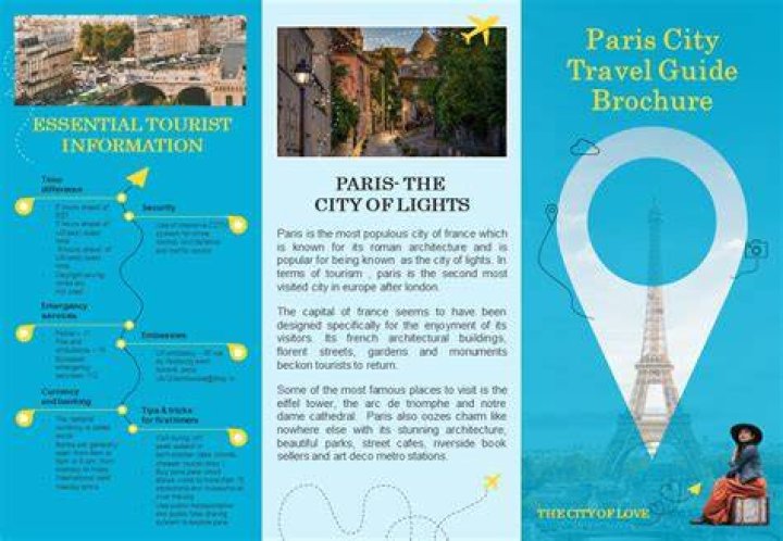 What is a travel brochure definition?
