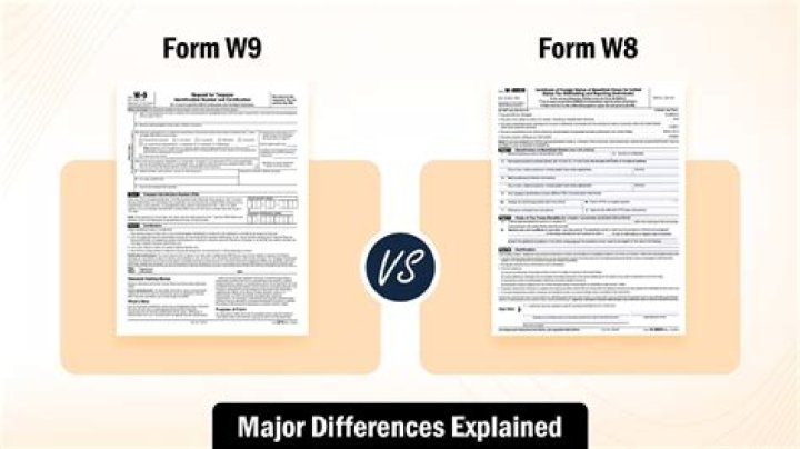 What is a W9 and W8 form?