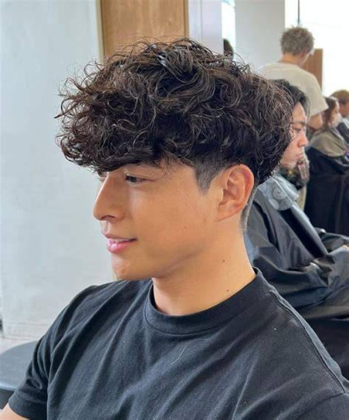 What is a wavy perm called?