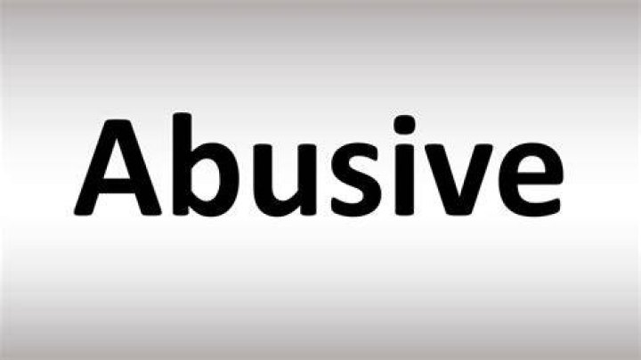 What is abusive word?
