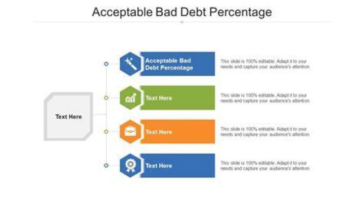 What is an acceptable bad debt percentage?