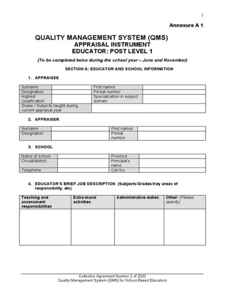 What is an appraisal instrument?