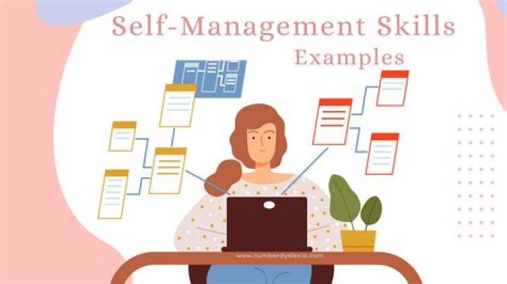 What is an example of a self-management strategy?