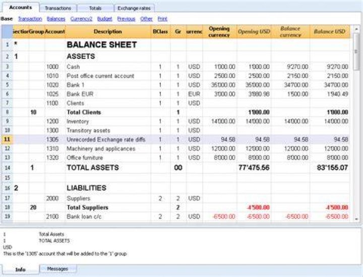 What is an opening balance sheet in accounting?