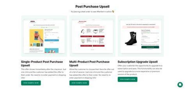 What is an upsell example?