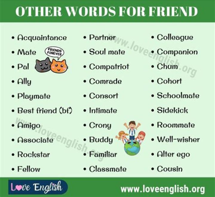 What is another name for friend?