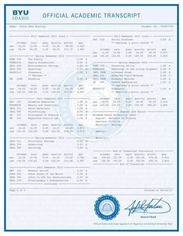 What is attempt in transcript?
