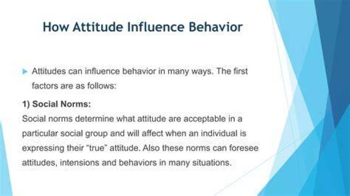 What is attitude influence?