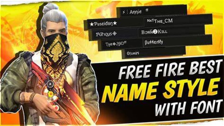 What is best name for free fire?